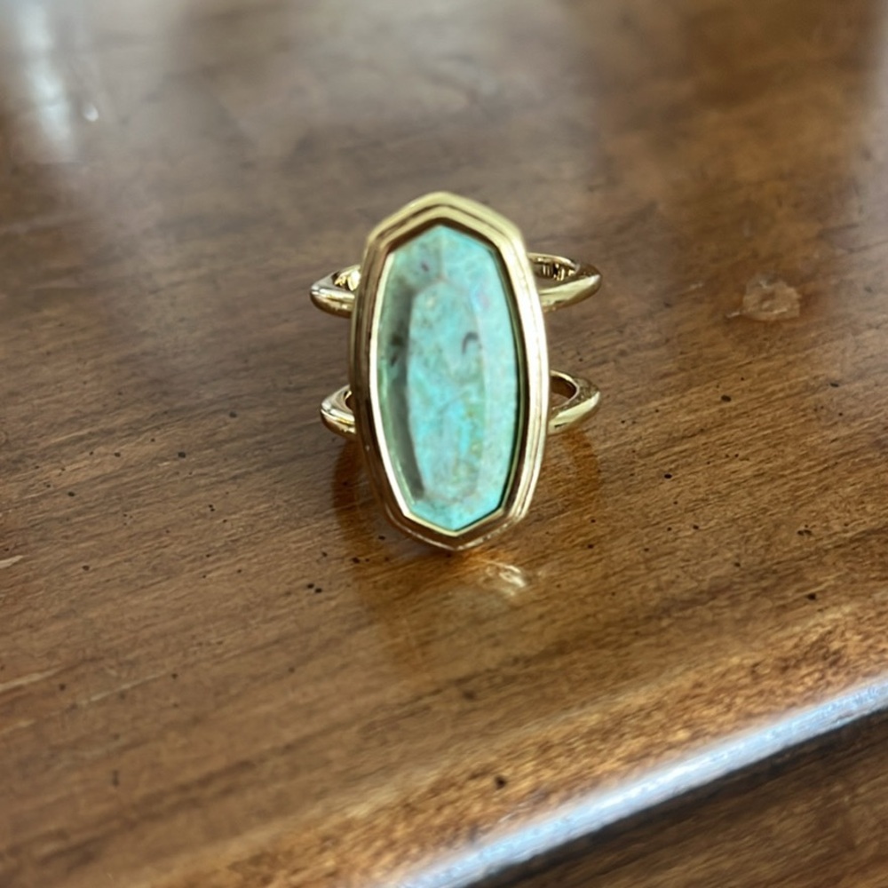 Kendra Scott Turquoise Cocktail ring
